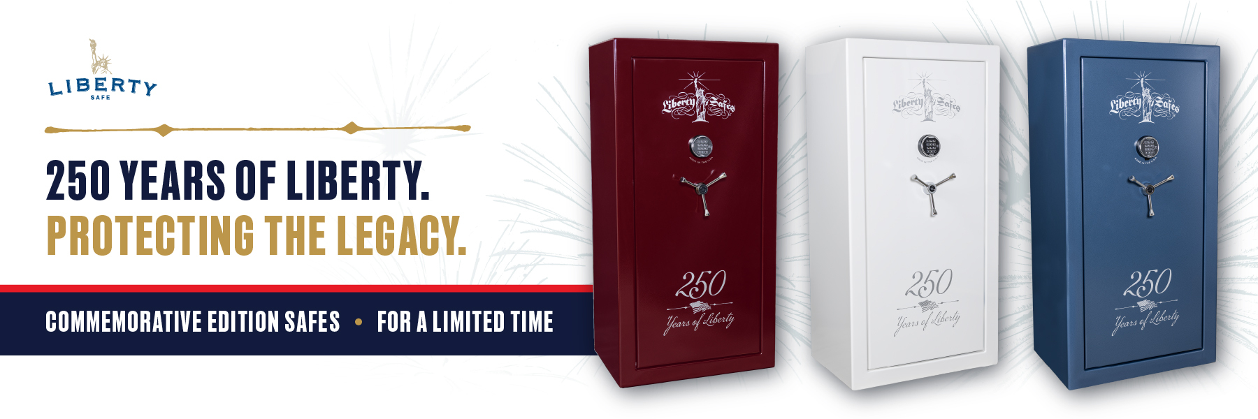 250th Commemorative Edition Safes from Richfield Safe Company your Liberty Safe dealer in Madison